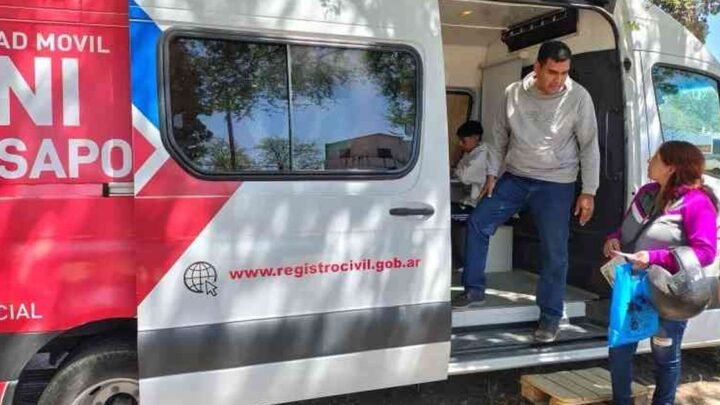 Hasta miércoles móvil Registro Civil estará
