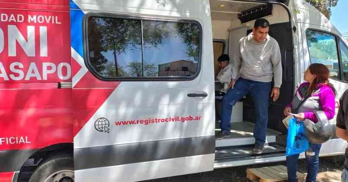 Hasta miércoles móvil Registro Civil estará