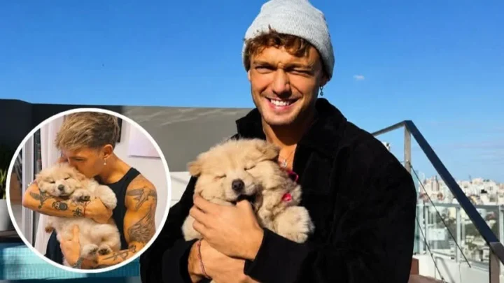 Ian Lucas recibió una sorpresa inolvidable y presentó a la nueva integrante de su familia