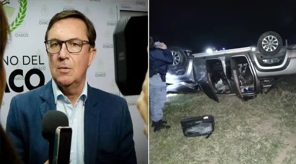 Livio Gutiérrez accidente presidente Banco Chaco estado reservado vial