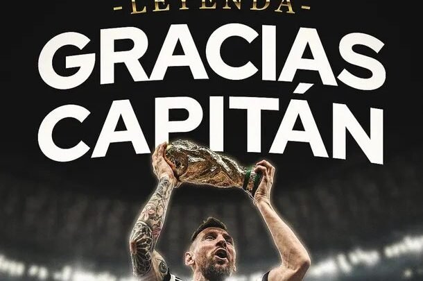 Emotivo mensaje de la AFA tras el retiro de Messi de la Selección: "Gracias eternas, Leo"