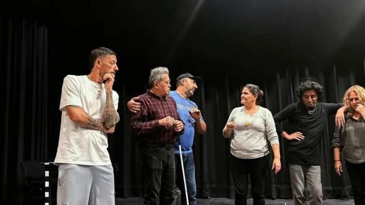 Arriba telón alumnos taller Teatro Municipal
