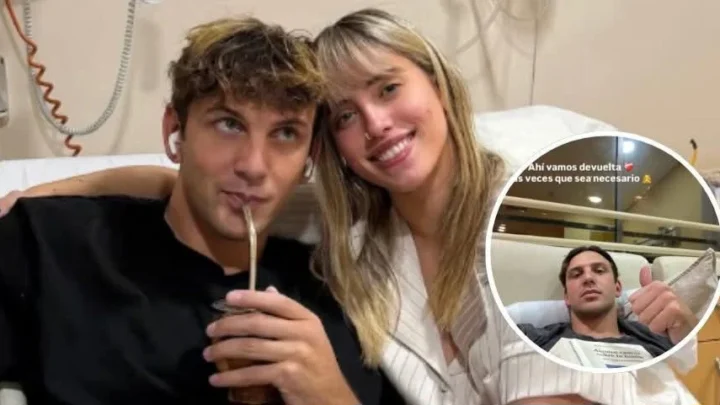 Bautista Mascia acompaña a Denisse González en su nueva internación: "Las veces que sea necesario"