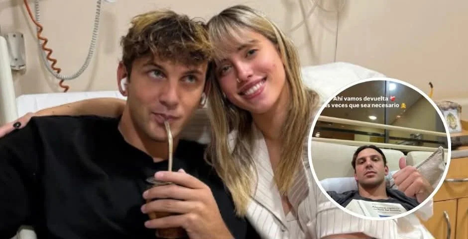 Bautista Mascia acompaña a Denisse González en su nueva internación: "Las veces que sea necesario"