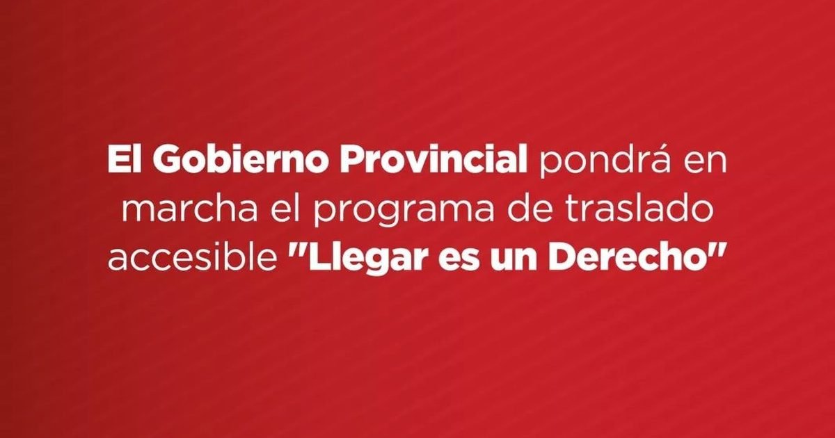 programa de traslado accesible