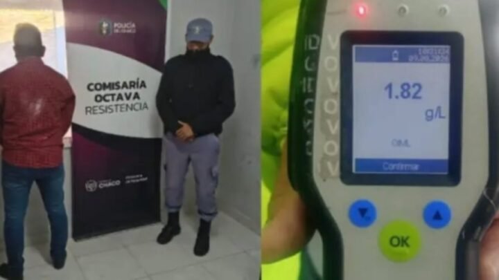 Llegó a una comisaría borracho, generó destrozos, quiso agredir a los policías y quedó detenido en Chaco