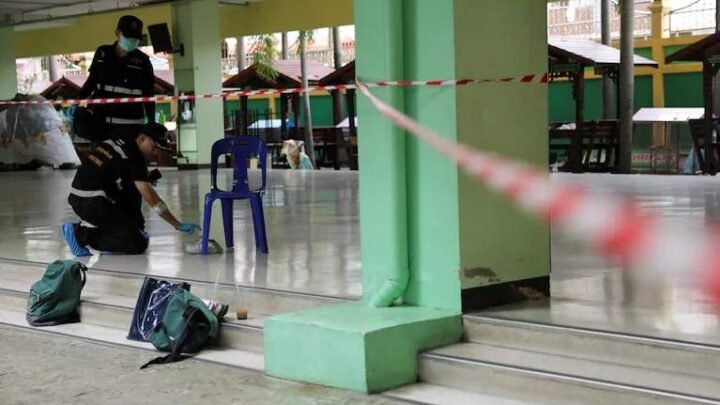 Masacre escolar en Tailandia: un estudiante mató al menos a 6 personas, dejó 15 heridos y se suicidó