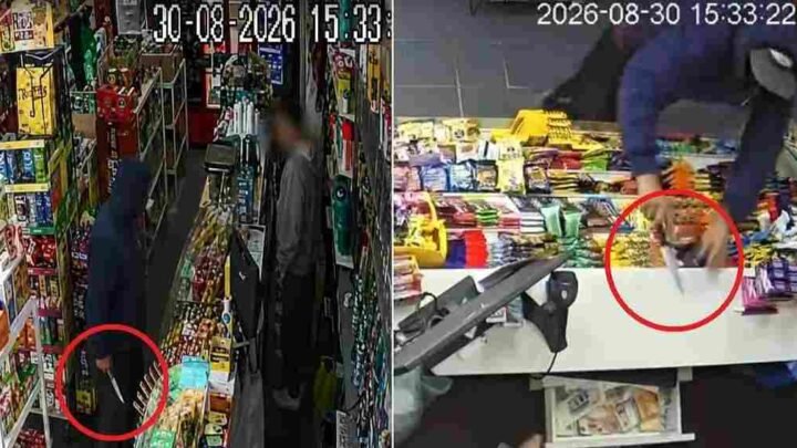 Metán: entró a robar en un drugstore con un cuchillo, lo encerraron y luego lo redujeron