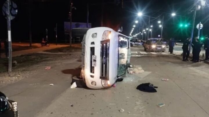 persecución en Rosario Violento asalto Santa Fe delincuentes robaron mercado protagonizaron volcaron