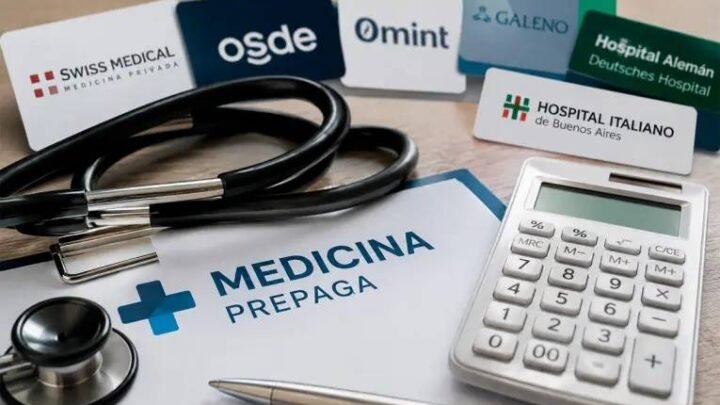 Medicina privada: las prepagas aplicarán aumentos de hasta el 3,1% en septiembre