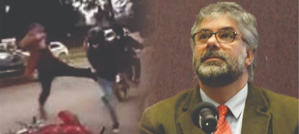 Quedó firme la destitución del juez “karateca” que pateó a un cadete y le tiró la moto tras un incidente vial