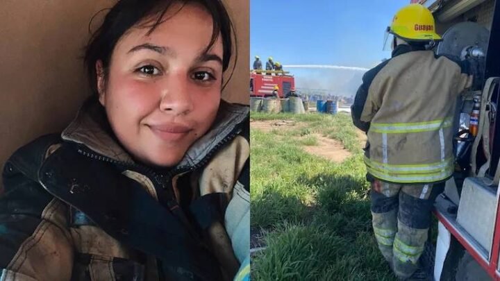 bombera voluntaria Córdoba Tragedia fallece joven choque frontal