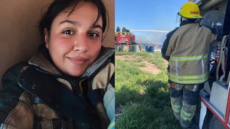 bombera voluntaria Córdoba Tragedia fallece joven choque frontal