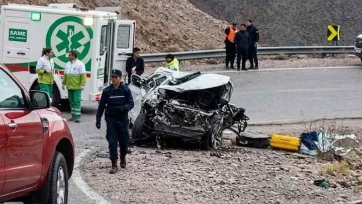 Tragedia en la Cuesta de Lipán: una mujer murió tras el desbarranco de una camioneta