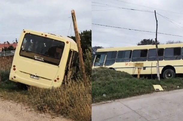 Tucumán: un colectivero fue apuñalado por un delincuente, perdió el control del vehículo y chocó