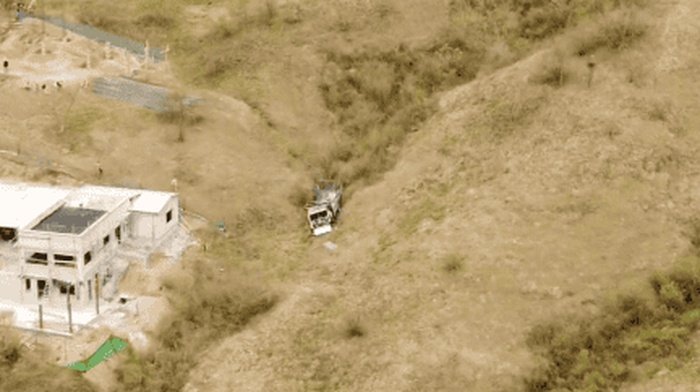 Milagroso escape en San Lorenzo Chico: un trabajador saltó de su camión antes de que cayera por un precipicio