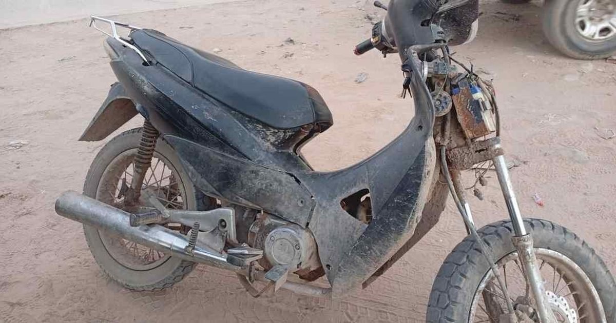 motocicleta con pedido de secuestro