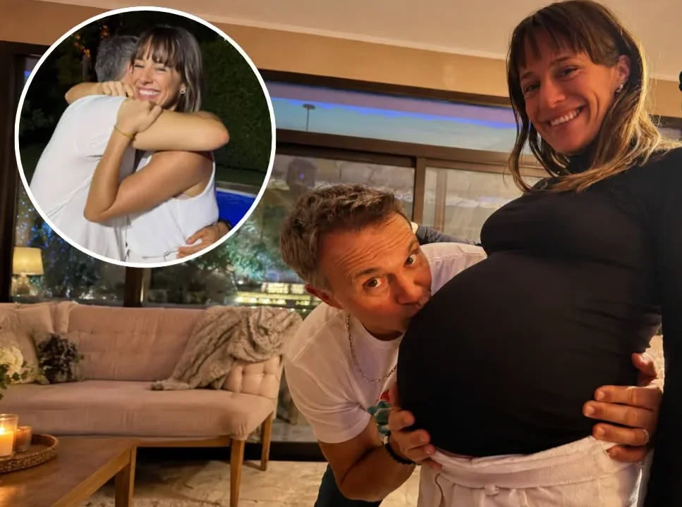 Mica Lapegüe celebró el cumpleaños de Sergio con una emotiva dedicatoria ante la llegada de Delfina