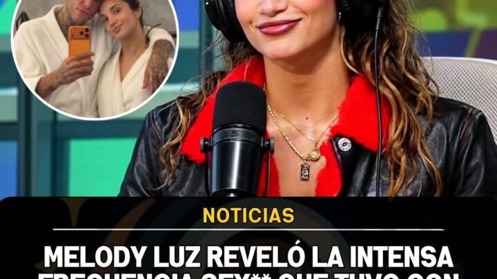La revelación de Melody Luz sobre la intensa intimidad que mantuvo con Alex Caniggia al inicio de su noviazgo