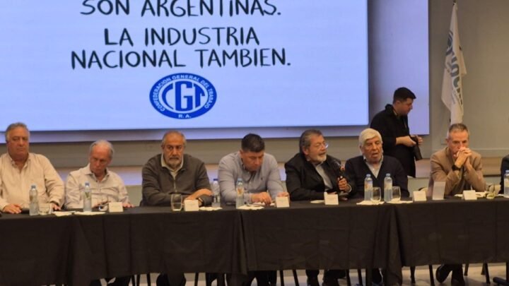 La CGT ratificó un plan de lucha y marchará el 8 de octubre en defensa de la industria nacional