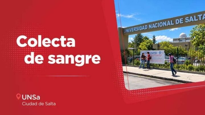 donar sangre en la UNSa