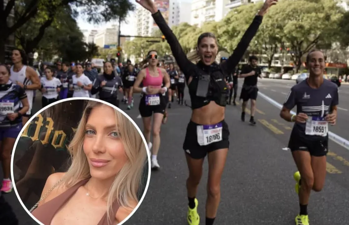 Cande Ruggeri completó los 21 kilómetros y reveló qué significa correr para ella: “Me salvó de muchas cosas”