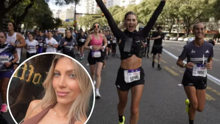 Cande Ruggeri completó los 21 kilómetros y reveló qué significa correr para ella: “Me salvó de muchas cosas”