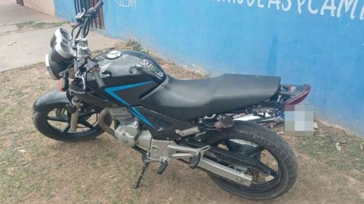 recuperaron una moto