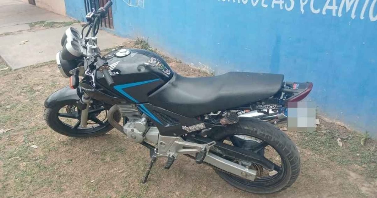 recuperaron una moto