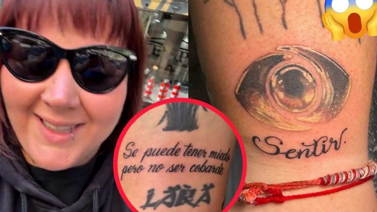 Yipio inmortalizó su paso por Gran Hermano Generación Dorada con un tatuaje muy especial