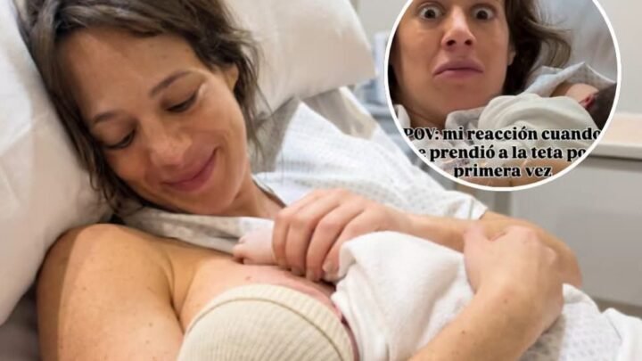 Mica compartió la emotiva primera vez que amamantó a Delfina: “No podía creer la fuerza que tiene”