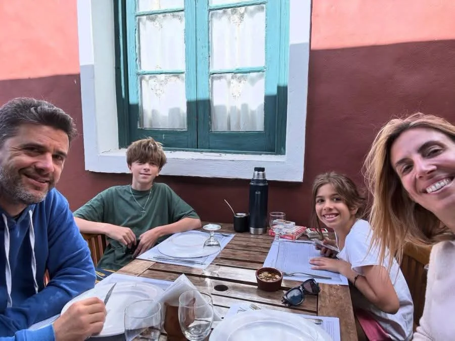 Luciana Geuna y Martín Guglielmone: la intimidad de una familia lejos de las cámaras