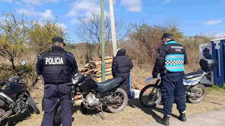motocicleta con pedido de secuestro