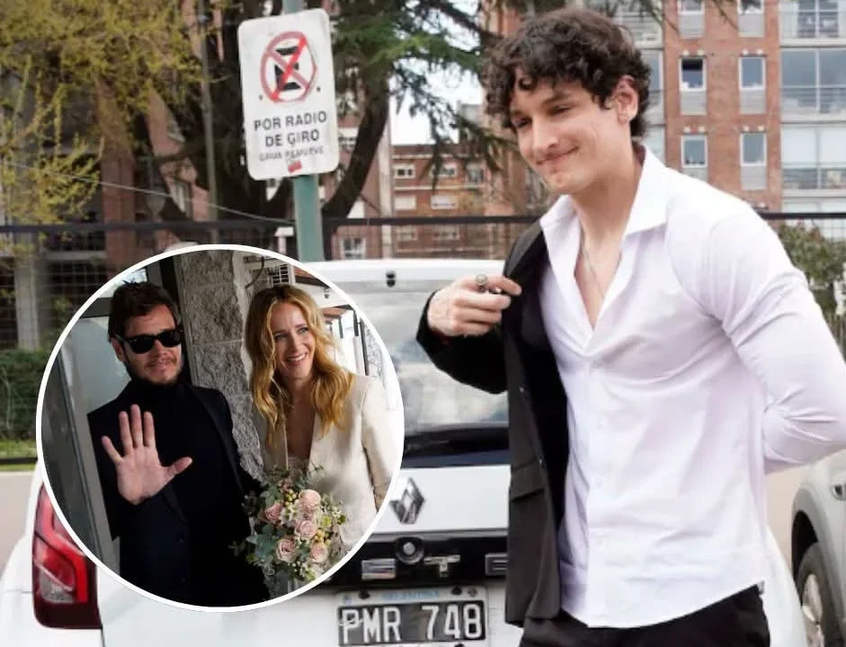 Bautista Ortega celebró el presente de su padre tras su boda con Julieta Prandi