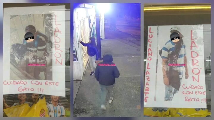 Tensión en Limache: filmaron a mujeres arrancando carteles de escrache contra presuntos ladrones