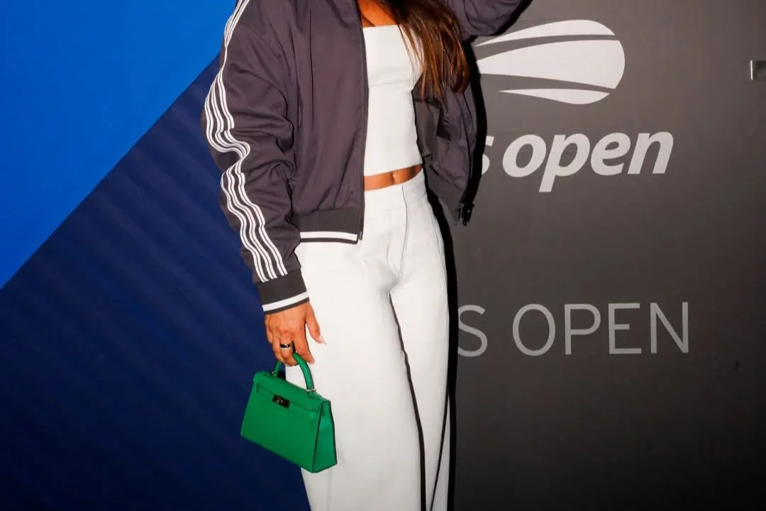 ANTONELA ROCCUZZO SORPRENDIÓ CON SU VISITA AL US OPEN