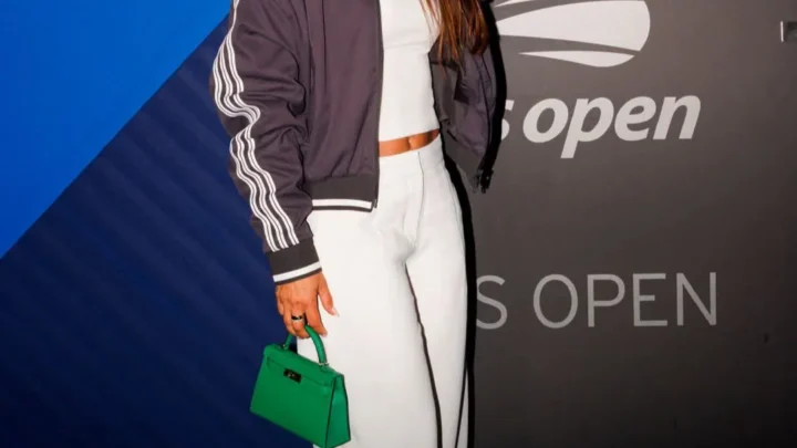 ANTONELA ROCCUZZO SORPRENDIÓ CON SU VISITA AL US OPEN