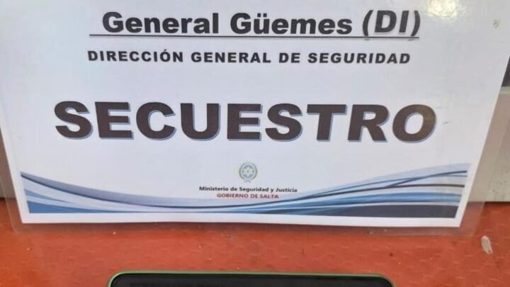 Infantería detuvo a un hombre