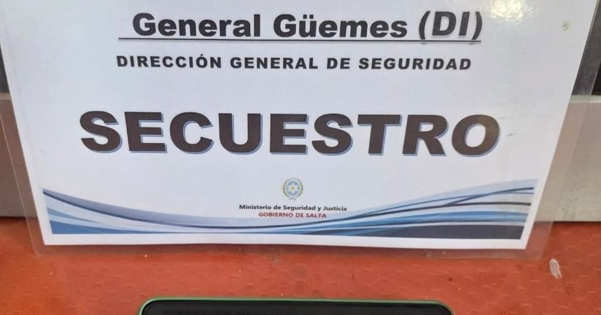 Infantería detuvo a un hombre