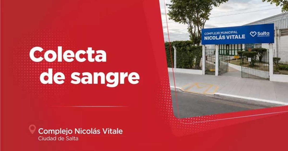 barrio Tribuno podrá donar sangre este