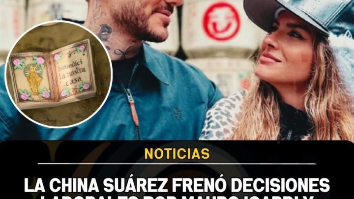 La China Suárez posterga sus proyectos laborales a la espera del futuro futbolístico de Mauro Icardi