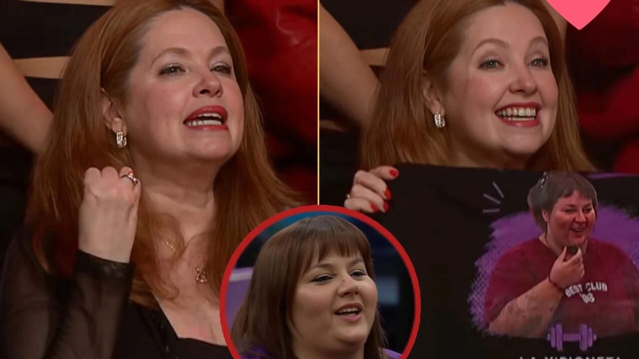 “YIPIO TIENE QUE ESTAR EN LA FINAL, ES LA GANADORA”: ANDREA DEL BOCA FUE A LA TRIBUNA PARA APOYAR A YIPIO