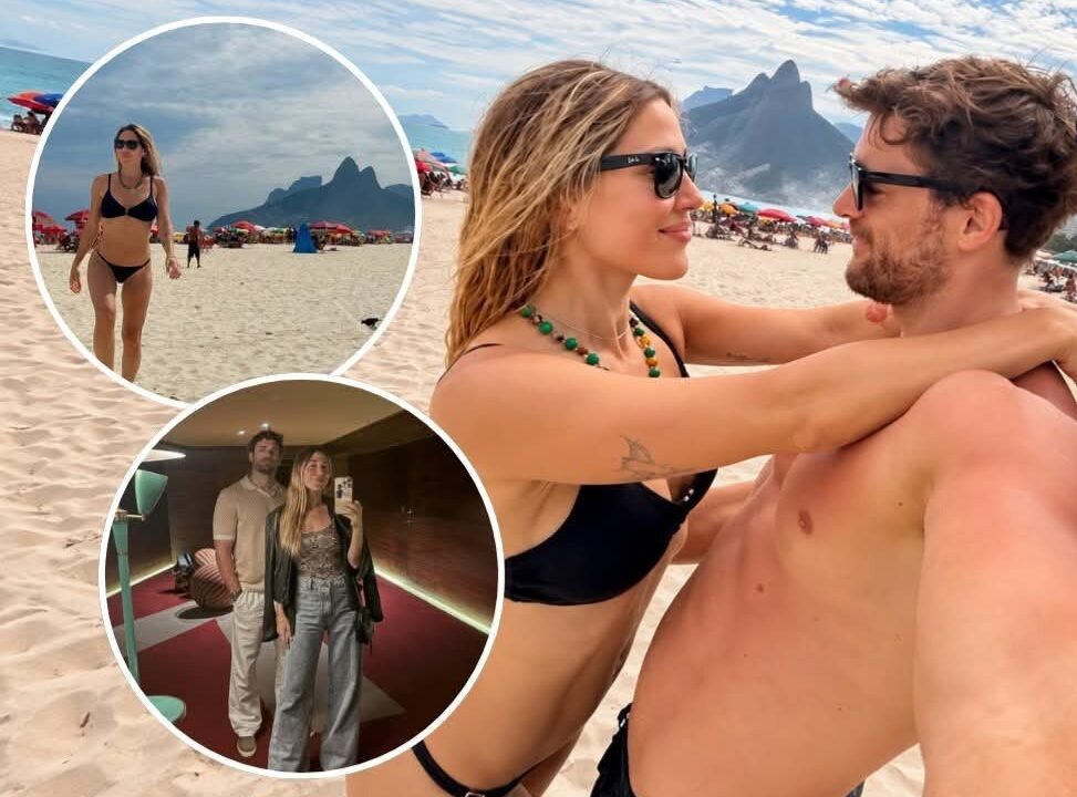 Jimena y Matías Palleiro: el álbum de fotos de su escapada romántica a Brasil