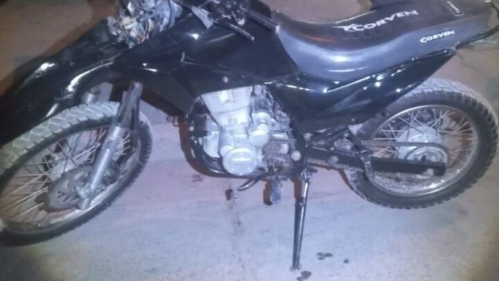 moto con pedido de secuestro