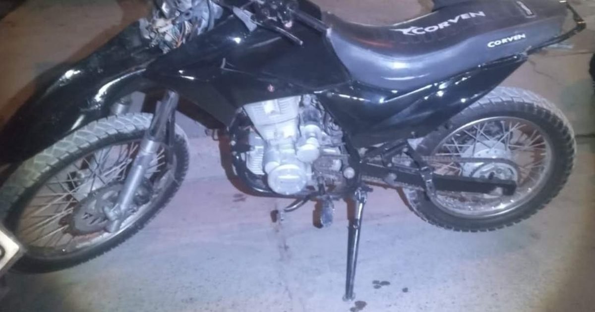 moto con pedido de secuestro