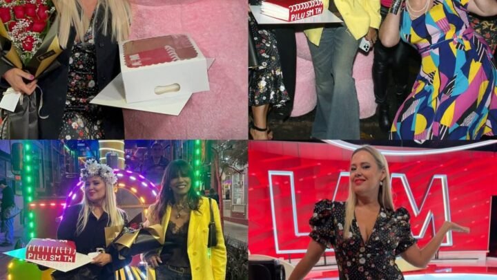 PILAR SMITH FESTEJÓ SU CUMPLEAÑOS CON UN TREN DE LA ALEGRÍA Y UNA TORTA MUY ESPECIAL