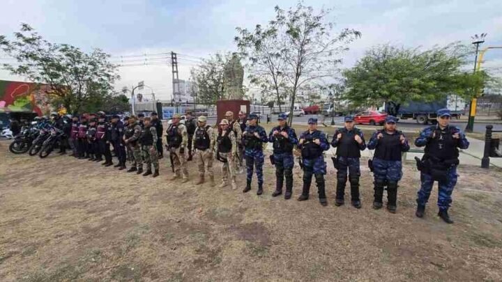 operativo policial en Salta