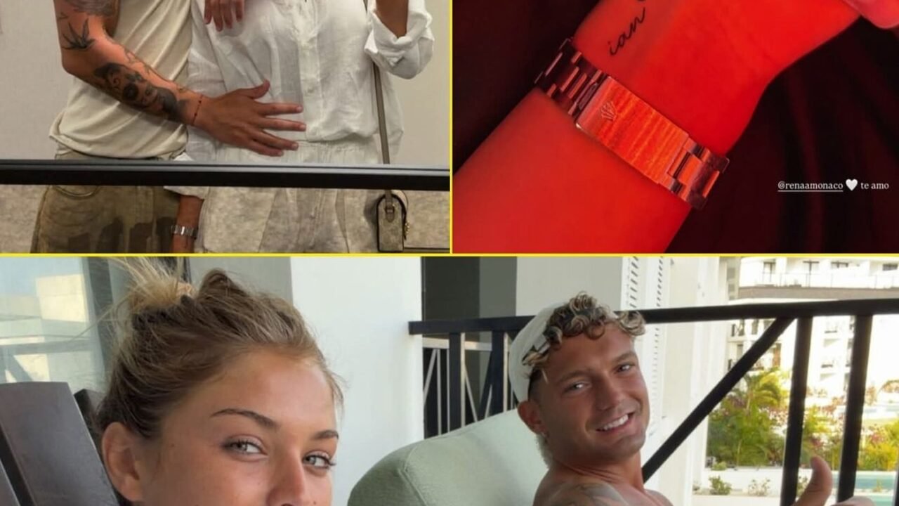 Renata Mónaco selló su amor por Ian Lucas con un llamativo tatuaje en la mano