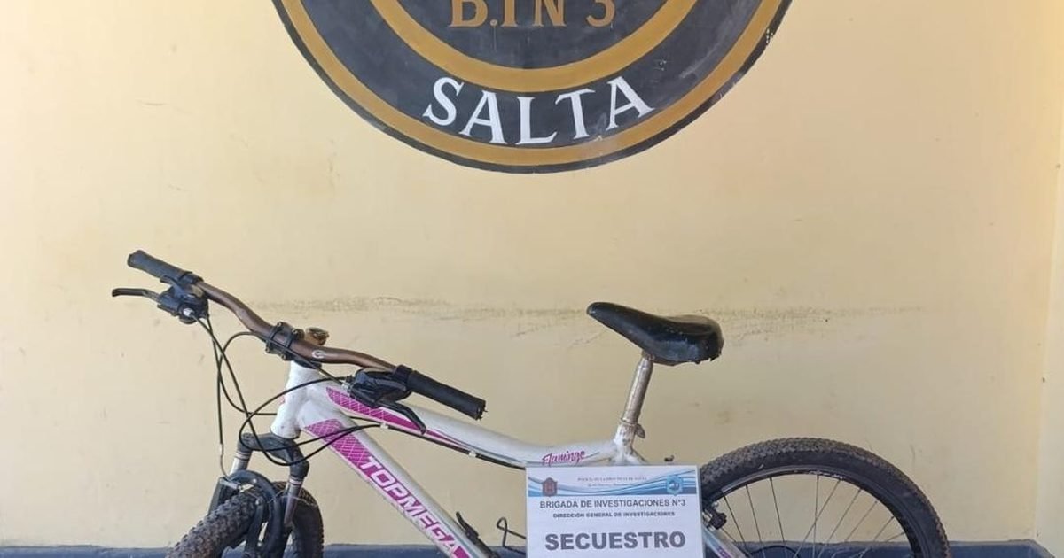 bicicleta robada en Metan