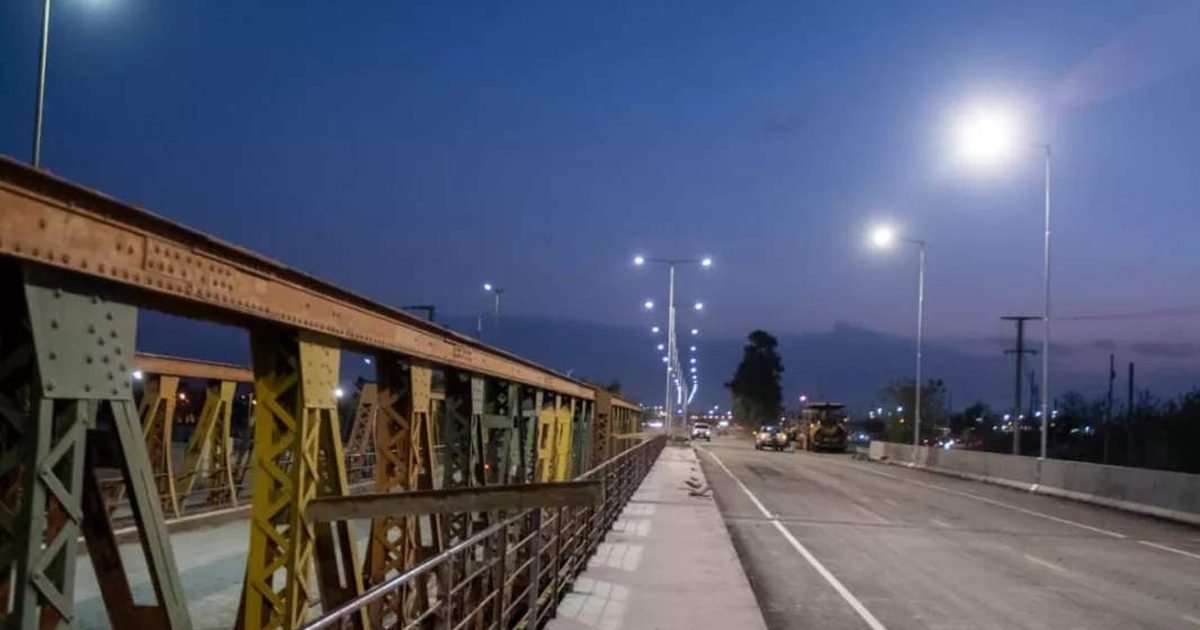 puente sobre el río Vaqueros